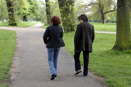 Odila e Beto, Hyde Park.